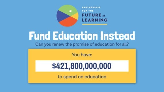 Fund Education Instead game image