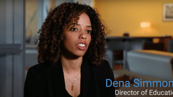 still of Dena Simmons Amplify - Empowering KC's Educators of Color for Student Success